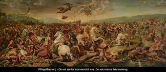 Maybe you would like to learn more about one of these? The Battle Of The Milvian Bridge After Raphael Raffaello Sanzio Of Urbino Wikigallery Org The Largest Gallery In The World