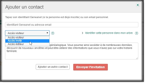 Maybe you would like to learn more about one of these? La Rubrique Contacts Geneanet