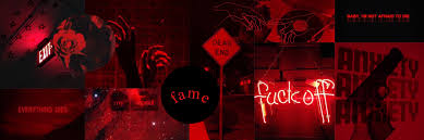 Pink And Black Aesthetic Twitter Header Dark Red Twitter Header Aesthetic Tony Stark Moodboard Basically Capa De Twitter Foto De Capa Twitter Capas Para Twitter