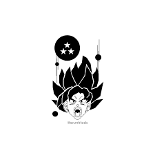 Goku Dragon Ball Z Tattoo Z Tattoo Tattoo Stencil Designs Dragon Ball Z
