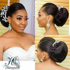 Pin By Lexy Martin On African Wedding Ideas Natural Hair Wedding Hairdo Wedding Natural Bridal Hair