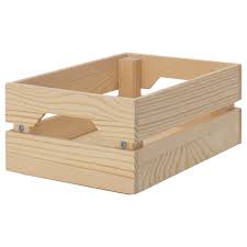 Knagglig Box Pine Ikea Ikea Nz Ikea Basket And Crate