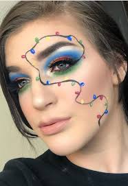 57 Cute And Cool Christmas Makeup Ideas And Tutorials For This Winter Page 25 Of 57 Ladiesways Com Women Hairstyles Blog Christmas Makeup Christmas Makeup Simple Makeup