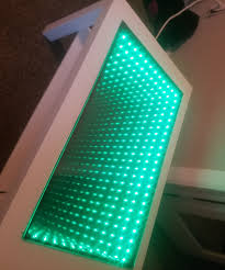 Infinity coffee table in the making by logan wilson check out this mesmerizing infinity table by logan wilson. Infinity Mirror Coffee Table 5 Steps Instructables