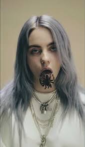 Bilieeilish Screan Fondosdepantalla Spider Billie Billie Billie Eilish Rosto Feminino