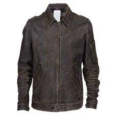 Undercover F4206 Black Lamb Leather Leather Jacket