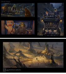 Artes De Paul Duncan Para Shrek Forever After Thecab The Concept Art Blog Shrek Arte