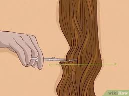 Salon glue in hair extensions? How To Glue Hair Extensions With Pictures Wikihow