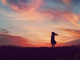Sunset soccer, baseball & softball fields. Silhouette Field Art Sky Evening Sunset Loneliness Background Toppng