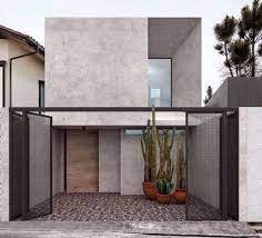 Gambar rumah minimalis modern 2 lantai terbaru karya arsitek addoy via blog.arsitekonline.com. 20 Desain Fasad Rumah Minimalis Eksterior Hunian Modern Berkelas
