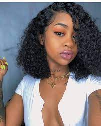 Cute Bob Wig Really Fall In Love Front Lace Wigs Human Hair Bob Hairstyles Curly Bob Wigs