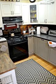 29 black and white kitchen rug set must