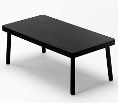 Buy new spec coffee table, black ash oak: Contemporary Coffee Table Nico Zilio A C Ash Plywood Ash Base