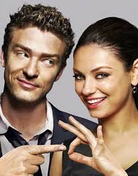 Justin Timberlake and Mila Kunis