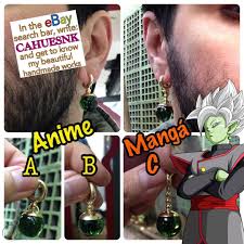 Maybe you would like to learn more about one of these? Real Earring Green Potara Kaioshin Goku Black And Zamasu Fusion Cahuesnk 1934629464