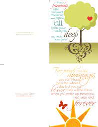 Beautiful Freebie Friendship Card Printable Friendship Cards Card Making Crafts Inspirational Cards