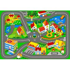 Associated Weavers Spielteppich Stadt 95 X 133 Cm Amazon De Kuche Haushalt Spielteppich Strassenteppich Kinderteppiche