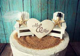 Adirondack Chair Cake Topper Google Search Beach Wedding Cake Beach Wedding Cake Toppers Wedding Cake Toppers
