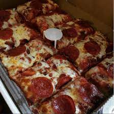 Pepperoni And Bacon Makes For A Salty Spicy Melty Meat Combo Jets Pizza Food Pizza