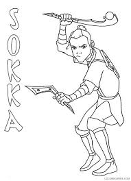 When an avatar dies, they are reincarnated into the next nation in the avatar cycle. Avatar The Last Airbender Coloring Pages Tv Film Sokka Printable 2020 00338 Coloring4free Coloring4free Com