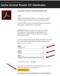 Adobe acrobat reader dc app file size: How To Download Adobe Reader Dc Offline Installer For Windows 10 R Windows10howto