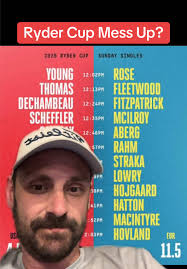 Ryder Cup Final Day Singles Matches Coverage