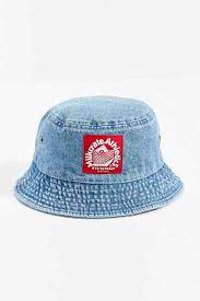 Milkcrate Athletics Dots Bucket Hat Urban Outfitters Denim Bucket Hat Denim Wash Hats