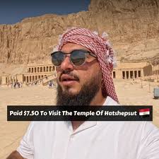 Paid $7.50 To Visit The Temple Of Hatshepsut In Luxor, Egypt 🇪🇬