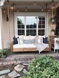 26 Incredibly Relaxing Swinging Bed Ideas For Your Porch Diy Porch Swing Bed Diy Porch Swing Porch Swing Bed