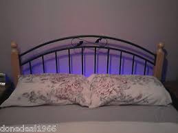 Topledshop Bedroom Bed Head Rgb Led Strip Mood Lighting Kit Ebay This gorgeous platform bed will entice your senses with texture and character of carefully reclaimed wood. topledshop bedroom bed head rgb led strip mood lighting kit ebay