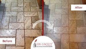 Maybe you would like to learn more about one of these? Stone Cleaning Job In Springfield Mo Restores This Travertine Floor To Its Original Charm