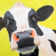 Black And White Cow Framed Pictures Cow Themed Wall Art Concepts And Colorways Cow Canvas Cow Painting Cow Art