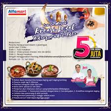 Warna kangkung yang hijau dengan tekstur yang renyah bisa jadi pilihan sajian makanan untuk sarapan atau pun makan malam. Alfamart En Twitter Yuk Ikuti Yuk Lomba Masak Kreasi Lezat Hidangan Idul Adha Berikut Ini Dan Dapatkan Total Hadiah 5jt Untuk 5 Pemenang Yg Beruntung Dapatkan Promo Menarik Lainnya Di Alfagift Https T Co 5fvozynswz