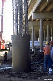 Drilled shaft foundations typically consist of a shaft that is drilled out, includes a pile reinforcing cage, and backfilled with concrete. Cidh Piles At Yolo Causeway Geotechnical Photo Album