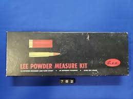 Details About Lee Powder Measure Kit With Slide Chart