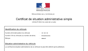 Vous trouverez ici tous les papiers nécessaires à la vente ou l'achat d'un véhicule d'occasion. Attestation De Non Gage Eplaque