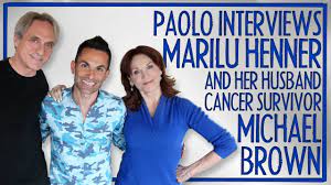Mary lucy denise marilu henner is an american actress, producer, radio host, podcaster, and author. Marilu Henner Husband Michael Brown On Their Love Story Beating Cancer Changing Normal Youtube