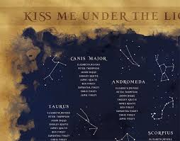 Wedding Seating Chart Constellation Seating By