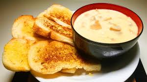 Spread the mixture on both cut sides of bread. Garlic Bread With Mushroom Soup Pizza Hut Youtube