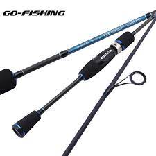 Go Fishing Carbon Ultra Light Spinning Rod 2 03m 1 7g Lure Weight Ultralight Spinning Rod Boat Rock Sea Rod Fishing Tackle Fishing Tackle Spinning Rods Fish