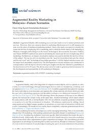 The result of hpnlu essay writing competition will be declared on 31 october 2018. Pdf Augmented Reality Marketing In Malaysia Future Scenarios