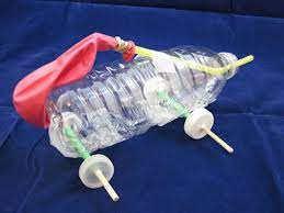 Make A Balloon Powered Car | Science Project