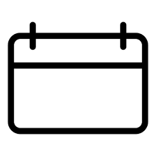 Black And White Calendar Icon Calendar Icon Time Interface Calendar Organization Calendars Date Administration Schedule Time And Date Icons Iconbr Calendar Icon Icon Free Icons