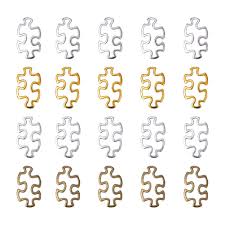 3d metal puzzle metal puzzle metal charm puzzle piece charm metal model puzzle metal leaf charms metal jewelry finding fashion metal jigsaw puzzle pieces charms pendants. Ph Pandahall 60 Pcs 4 Colors Tibetan Style Alloy Autism Awareness Charms Puzzle Piece Metal Link For Bracelet Jewelry Diy Craft Making Amazon In Home Kitchen