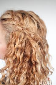 21 cute half up half down hairstyles to try for 2021. An Easy Half Up Braid Tutorial For Curly Hair Hair Romance
