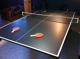 Pode ser feita de qualquer material, na cor escura e fosca, produzindo um pique uniforme de bola padrão oficial (aprovada pela ittf); El Ping Pong O Tenis De Mesa