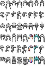 Yuriyuri S Hairstyles At Stardew Valley Nexus Mods And Community Pixel Art Design Pixel Art Pattern Pixel Art Characters