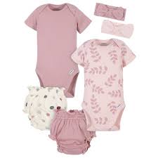 Check spelling or type a new query. Modern Moments Modern Moments By Gerber Organic Baby Girl Bodysuit Diaper Cover Headband 6 Piece Newborn 12 Months Walmart Com Walmart Com