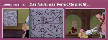 In einem alten asterix comic laufen asterix und obelix durch eine behörde, um eine genehmigung zu bekommen (kann mich nicht mehr erinnern wofür). Das Haus Das Verruckte Macht Posts Facebook