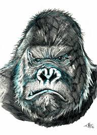 Pin By Rupfort Rupfort On Ilustracao King Kong Kong Airbrush Art